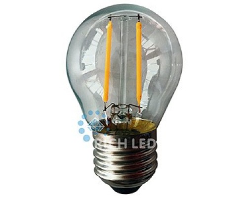 Лампа светодиодная G45T2 E27 220В 2Вт 3000K RL-B-E27-G45T2-2W-TWW