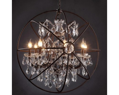 Подвесная люстра Loft it Foucaults orb crystal LOFT1897/6 Подвесная люстра Loft it Foucaults orb crystal LOFT1897/6