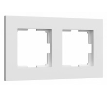 Рамка на 2 поста Werkel Slab (белый софт) W0022961