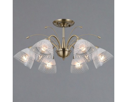 Люстра на штанге ILLUMICO AREZZO IL0594-6CSQ-25 AB AREZZO Люстра на штанге ILLUMICO AREZZO IL0594-6CSQ-25 AB AREZZO