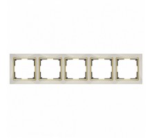 Рамка на 5 постов Werkel Snabb WL03-Frame-05-ivory-GD
