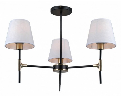 Люстра на штанге ILLUMICO CASTOR IL0185-3CSQ-24 BK AB CASTOR Люстра на штанге ILLUMICO CASTOR IL0185-3CSQ-24 BK AB CASTOR