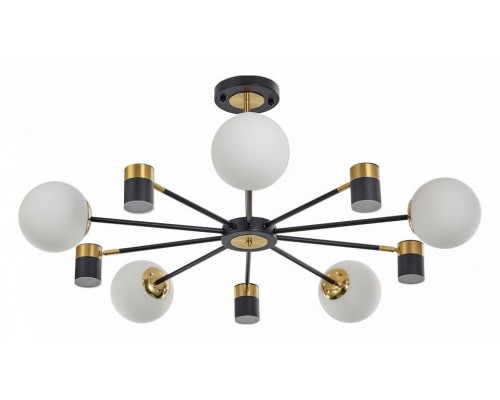 Люстра на штанге Arte Milano Ferrara-71040 274802/10 BK/GD