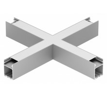 Соединитель угловой X-образный накладной 6063 LINE 5070 0272715