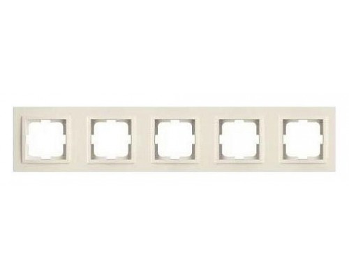 Рамка на 5 постов Mono Electric Larissa 103-010100-164 Рамка на 5 постов Mono Electric Larissa 103-010100-164