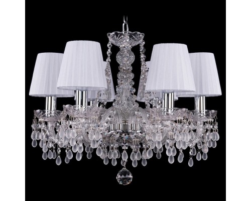 Подвесная люстра Bohemia Ivele Crystal 1410 1410/6/160/Ni/V0300/SH2 Подвесная люстра Bohemia Ivele Crystal 1410 1410/6/160/Ni/V0300/SH2