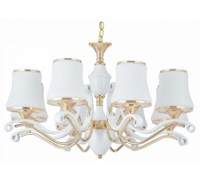 Подвесная люстра Arte Milano Florentia-3987 303987/8 Wh/Gd