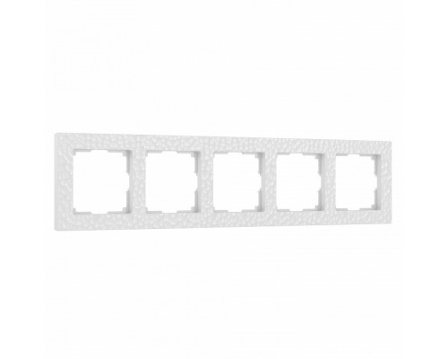 Рамка на 5 постов Werkel Hammer W0052401 (белый) Рамка на 5 постов Werkel Hammer W0052401 (белый)