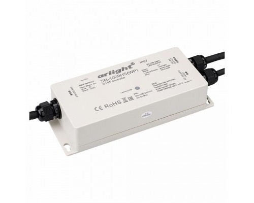 Контроллер-регулятор цвета RGB Arlight SR-1009HSWP (220V, 1000W) Контроллер-регулятор цвета RGB Arlight SR-1009HSWP (220V, 1000W)