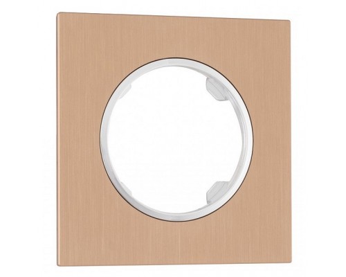 Рамка на 1 пост Arte Milano am-502.11 502.11-1.brown Рамка на 1 пост Arte Milano am-502.11 502.11-1.brown
