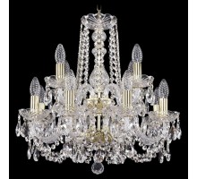 Подвесная люстра Bohemia Ivele Crystal 1402 1402/8+4/160/2d/G