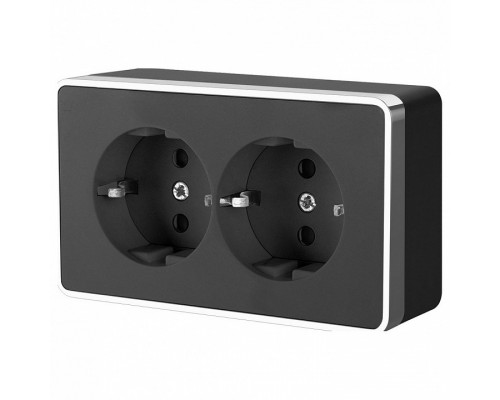 Розетка двойная с заземлением Werkel Gallant 5 W5072135 Розетка двойная с заземлением Werkel Gallant 5 W5072135