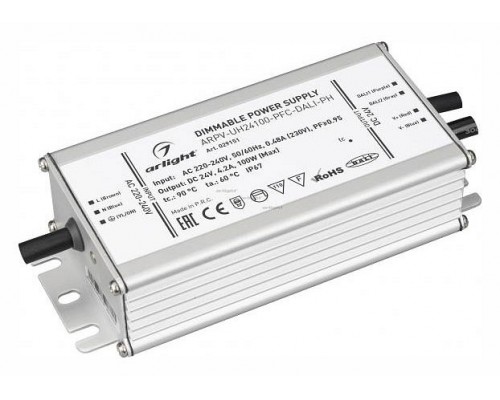Блок питания Arlight ARPV-UH24100-PFC-DALI-PH 029151 Блок питания Arlight ARPV-UH24100-PFC-DALI-PH 029151