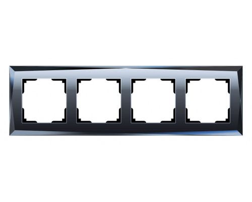 Рамка на 4 поста Werkel Diamant (черный) W0041208 Рамка на 4 поста Werkel Diamant (черный) W0041208
