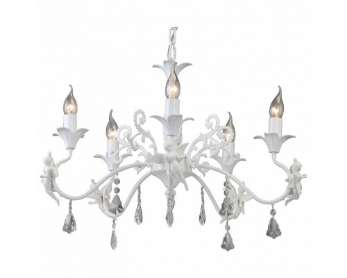 Подвесная люстра Arte Lamp Angelina A5349LM-5WH Подвесная люстра Arte Lamp Angelina A5349LM-5WH