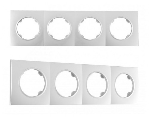 Рамка на 4 поста Arte Milano am-502.04 502.04-4.silver
