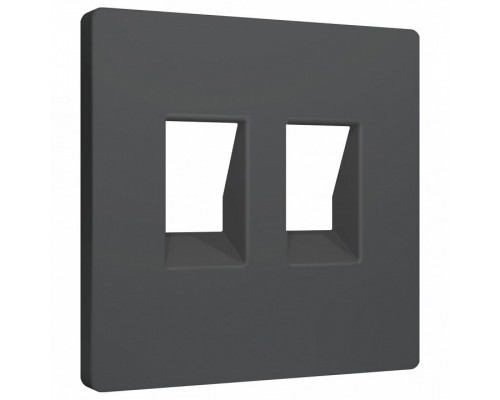 Накладка для розетки RJ-11 или RJ-45 Ambrella Volt ALFA AP9121