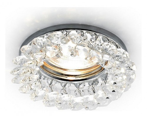 Встраиваемый светильник Ambrella Crystal K206 K206 CL/CH Встраиваемый светильник Ambrella Crystal K206 K206 CL/CH