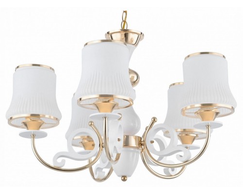 Подвесная люстра Arte Milano Florentia-1097 301097/5 Wh/Gd