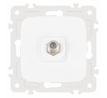 ТВ-розетка без рамки Arte Milano am-205 205.42-1.white