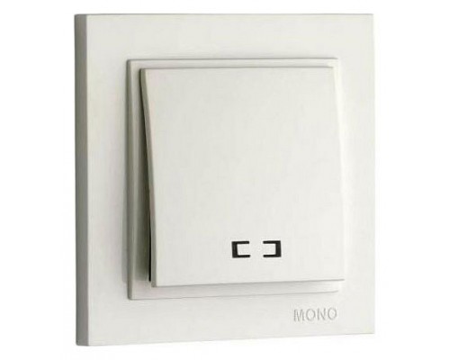 Выключатель одноклавишный с подсветкой Mono Electric Despina 102-252525-101 Выключатель одноклавишный с подсветкой Mono Electric Despina 102-252525-101