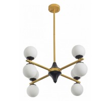 Люстра на штанге Arte Milano Neapolis-71580 271580/8 BK/GD