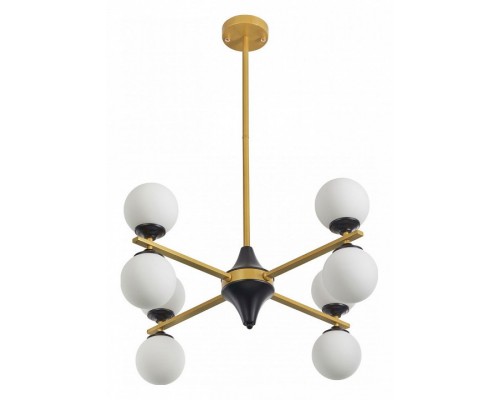 Люстра на штанге Arte Milano Neapolis-71580 271580/8 BK/GD