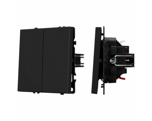 Выключатель двухклавишный без рамки Arlight SWT 054252