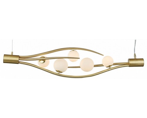 Подвесной светильник Indigo Flusso 11025/5P Gold Подвесной светильник Indigo Flusso 11025/5P Gold