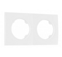 Рамка на 2 поста Arte Milano am-502.04 502.04-2.white