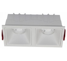 Встраиваемый светильник Maytoni Technical Alfa DL043-02-15W3K-SQ-W