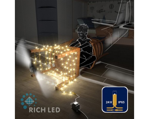 Гирлянда Нить RL-S10C-24V-CGd RL-S10C-24V-CGd/WW Гирлянда Нить RL-S10C-24V-CGd RL-S10C-24V-CGd/WW