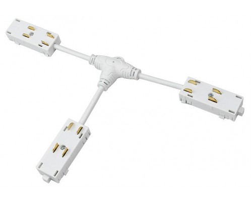 Токопровод T-образный центральный Denkirs SMART UNI TR2115-WH Токопровод T-образный центральный Denkirs SMART UNI TR2115-WH