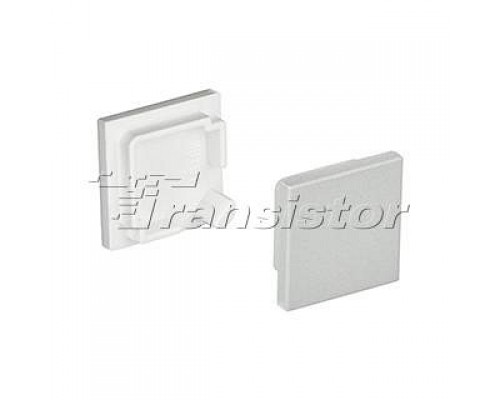 Набор из 2 заглушек для профиля Arlight SL-KANT-H16 SQUARE 024484 Набор из 2 заглушек для профиля Arlight SL-KANT-H16 SQUARE 024484