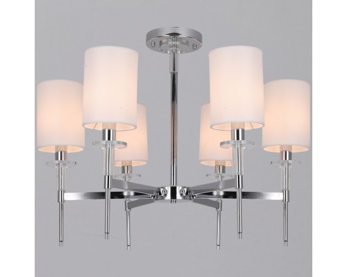 Люстра на штанге ILLUMICO  IL1382-6CPA-29 CR Romei