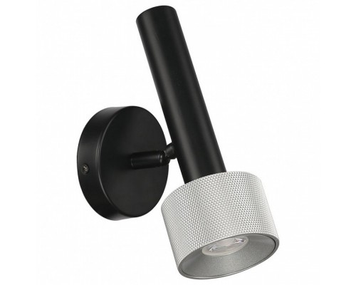 Бра iLedex Delta 2360-1 BK+SL Бра iLedex Delta 2360-1 BK+SL