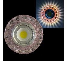 Встраиваемый светильник  42202-9.0-001PL MR16+LED3W PK