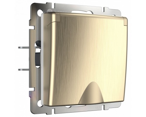 Розетка влагозащищенная с заземлением и шторками, без рамки Werkel W117 8 W1171210 Розетка влагозащищенная с заземлением и шторками, без рамки Werkel W117 8 W1171210