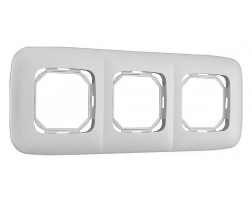 Рамка на 3 поста Arte Milano am-505.05 505.05-3.silver