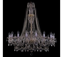Подвесная люстра Bohemia Ivele Crystal 1411 1411/16/400/XL-115/G