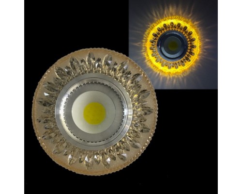 Встраиваемый светильник  42201-9.0-001PL MR16+LED3W TEA