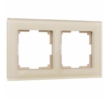 Рамка на 2 поста Werkel Favorit (шампань) W0021111