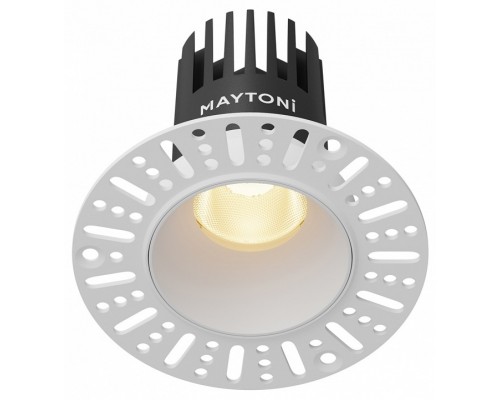 Встраиваемый светильник Maytoni  DL119-10W-2.7K-TRS-W