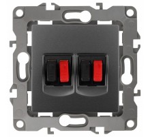 Розетка акустическая без рамки Эра Эра 12 12-3112-12