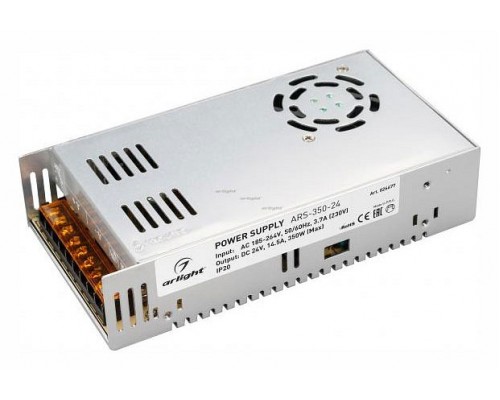 Блок питания Arlight ARS-350-24 026677 Блок питания Arlight ARS-350-24 026677