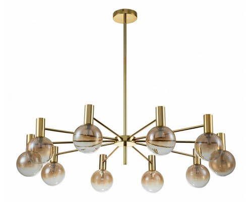 Люстра на штанге Indigo Collana 13015/10R Gold Люстра на штанге Indigo Collana 13015/10R Gold