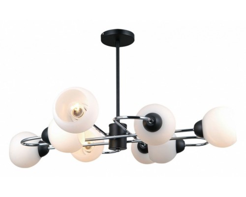 Люстра на штанге ILLUMICO  IL0451-8PCSQ-79 BK