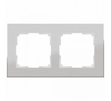Рамка на 2 поста Werkel Aluminium WL11-Frame-02