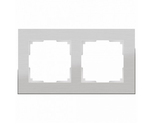 Рамка на 2 поста Werkel Aluminium WL11-Frame-02 Рамка на 2 поста Werkel Aluminium WL11-Frame-02