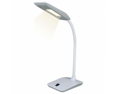 Настольная лампа офисная Uniel TLD-545 TLD-545 Grey-White/LED/350Lm/3500K Настольная лампа офисная Uniel TLD-545 TLD-545 Grey-White/LED/350Lm/3500K